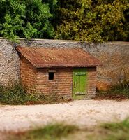 Brick Outhouse (Kit)