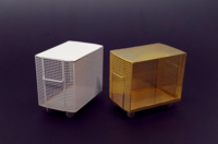Wire mesh container 2 pcs