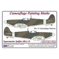 Camouflage painting masks Spitfire Mk.I, II L scheme "A"