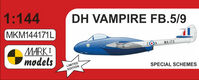 DH Vampire FB.5/9 Special Schemes - Image 1