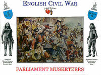 Parliament Musketeers - English Civil War (16 figures)