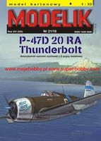 P-47D 20RA Thunderbolt amerykaski samolot myliwski z II wojny wiatowej - Image 1