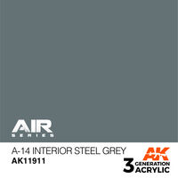AK 11911 A-14 Interior Steel Grey