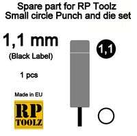 Spare part for RP Toolz Small circle punch and die set 1,1
