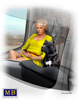 Truckers series. Joni (Lookout) Johnson & her dog Maxx / - Image 1