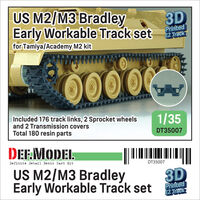 US M2/M3 Bradley Early Workable Track Set (For Tamiya/Academy) - Image 1