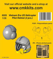 Vietnam Era US Helicopter Pilot Helmet (2pcs)