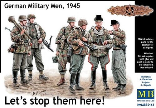 Lets stop them here! German Military Men, 1945 - Image 1